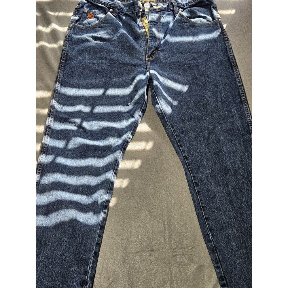 Wrangler 20x Jeans Mens 38x30 Blue Style 22 Vintage Dark Wash Denim